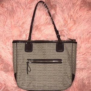 Coach purse medium size.